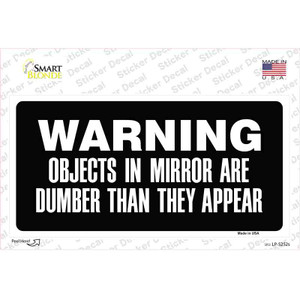 Objects In Mirror Wholesale Novelty Sticker Decal