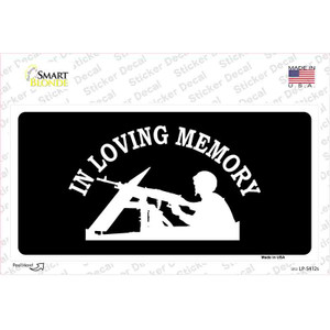 In Loving Memory Lookout Wholesale Novelty Sticker Decal