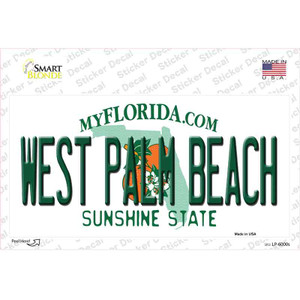 West Palm Beach Florida Wholesale Novelty Sticker Decal