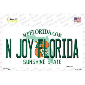 N Joy Florida Wholesale Novelty Sticker Decal