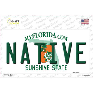 Native Florida Wholesale Novelty Sticker Decal