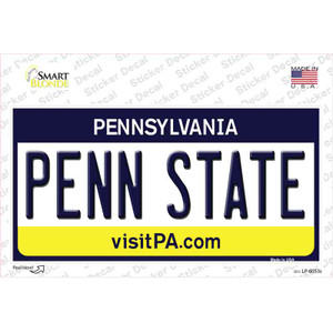 Penn State Pennsylvania State Wholesale Novelty Sticker Decal