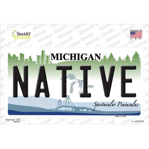 Native Michigan Wholesale Novelty Sticker Decal