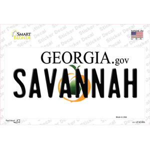 Savannah Georgia Wholesale Novelty Sticker Decal