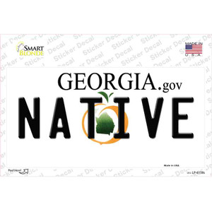 Native Georgia Wholesale Novelty Sticker Decal