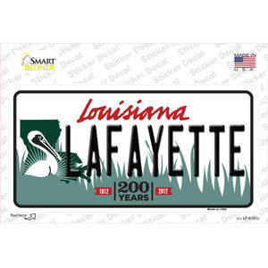 Lafayette Louisiana Wholesale Novelty Sticker Decal