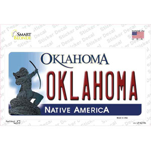 Oklahoma Wholesale Novelty Sticker Decal