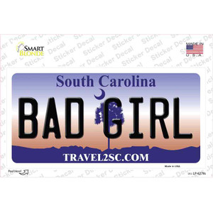 Bad Girl South Carolina Wholesale Novelty Sticker Decal
