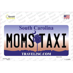 Moms Taxi South Carolina Wholesale Novelty Sticker Decal