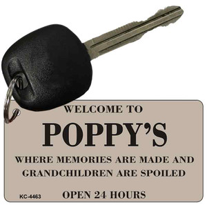 Welcome To Poppys Wholesale Novelty Key Chain
