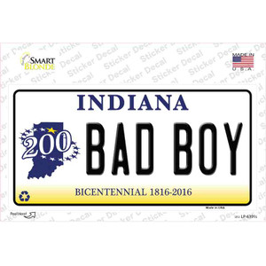 Bad Boy Indiana Wholesale Novelty Sticker Decal