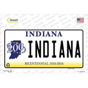 Indiana Wholesale Novelty Sticker Decal