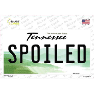 Spoiled Tennessee Wholesale Novelty Sticker Decal