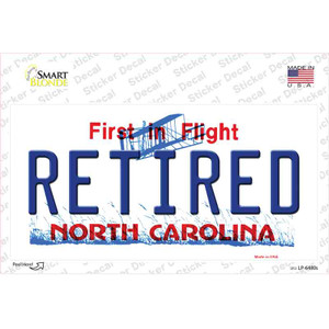 Retired North Carolina Wholesale Novelty Sticker Decal