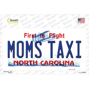 Moms Taxi North Carolina Wholesale Novelty Sticker Decal