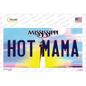 Hot Mama Mississippi Wholesale Novelty Sticker Decal