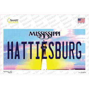 Hattiesburg Mississippi Wholesale Novelty Sticker Decal