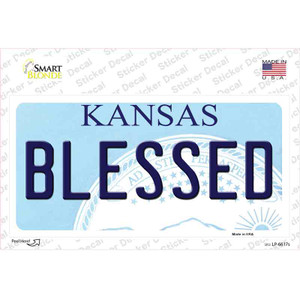 Blessed Kansas Wholesale Novelty Sticker Decal