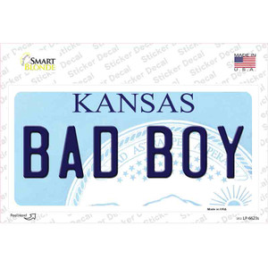 Bad Boy Kansas Wholesale Novelty Sticker Decal
