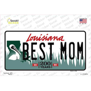 Best Mom Louisiana Wholesale Novelty Sticker Decal