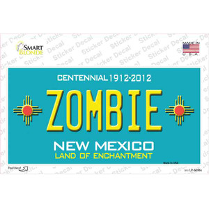 Zombie New Mexico Wholesale Novelty Sticker Decal