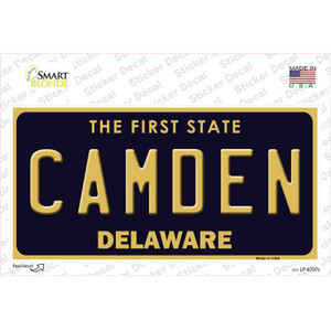 Camden Delaware Wholesale Novelty Sticker Decal