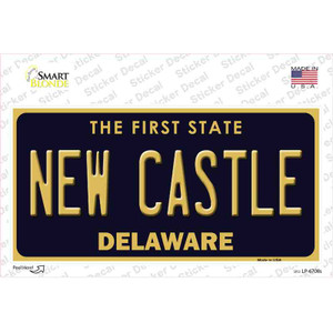 New Castle Delaware Wholesale Novelty Sticker Decal