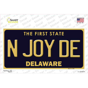 N Joy De Delaware Wholesale Novelty Sticker Decal