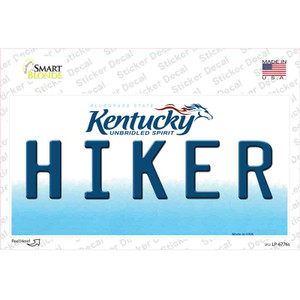 Hiker Kentucky Wholesale Novelty Sticker Decal