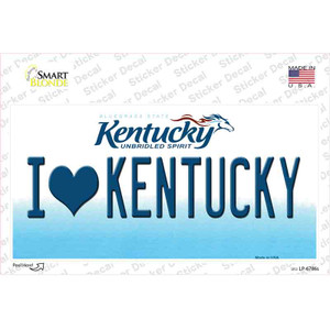 I Love Kentucky Wholesale Novelty Sticker Decal