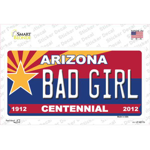 Arizona Centennial Bad Girl Wholesale Novelty Sticker Decal