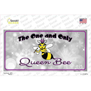 Queen Bee Purple Wholesale Novelty Sticker Decal