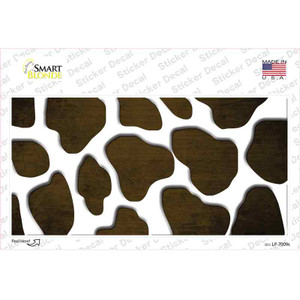 Brown White Giraffe Oil Rubbed Wholesale Novelty Sticker Decal