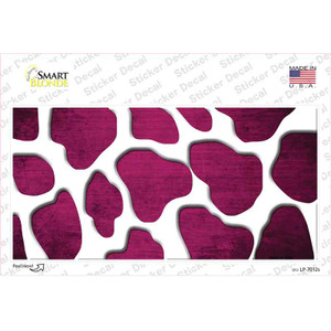 Pink White Giraffe Oil Rubbed Wholesale Novelty Sticker Decal