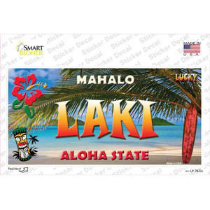 Laki Hawaii State Wholesale Novelty Sticker Decal