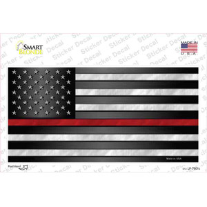 American Flag Thin Red Line Flag Wholesale Novelty Sticker Decal