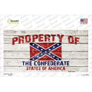 Property Of Confederate States Wholesale Novelty Sticker Decal