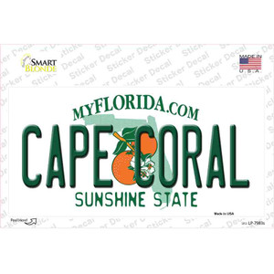 Cape Coral Florida Wholesale Novelty Sticker Decal