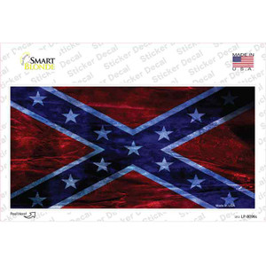 Confederate Flag Foiled Wholesale Novelty Sticker Decal