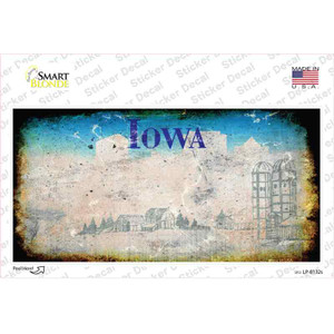 Iowa State Rusty Wholesale Novelty Sticker Decal