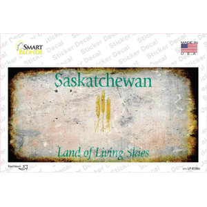 Saskatchewan Rusty Wholesale Novelty Sticker Decal