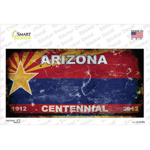 Arizona Centennial State Rusty Wholesale Novelty Sticker Decal