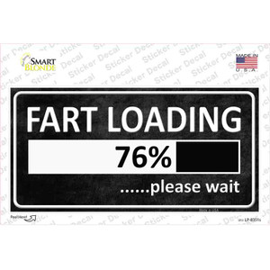 Fart Loading Wholesale Novelty Sticker Decal