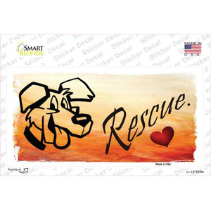 Rescue Dog Wholesale Novelty Sticker Decal