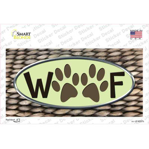 Woof Wholesale Novelty Sticker Decal