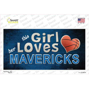 This Girl Loves Her Mavericks Wholesale Novelty Sticker Decal