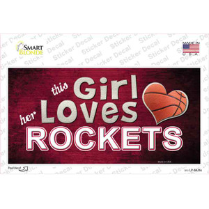 This Girl Loves Her Rockets Wholesale Novelty Sticker Decal
