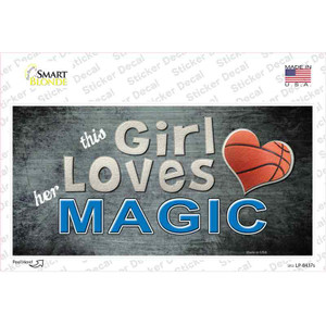 This Girl Loves Her Magic Wholesale Novelty Sticker Decal