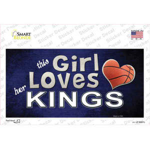 This Girl Loves Her Kings Wholesale Novelty Sticker Decal