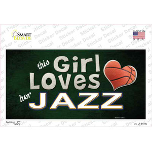 This Girl Loves Her Jazz Wholesale Novelty Sticker Decal